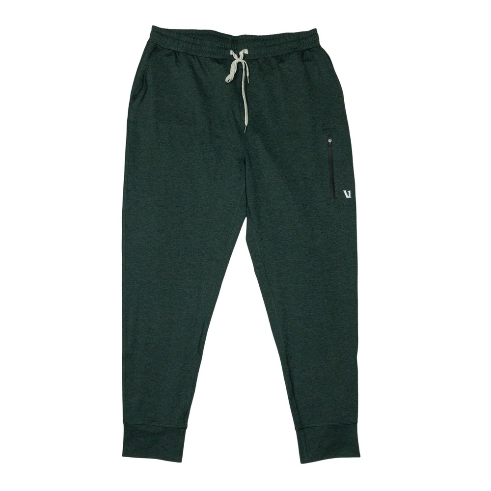 Vuori Sunday Performance Joggers Mens Large Green Stretch Athletic Pants